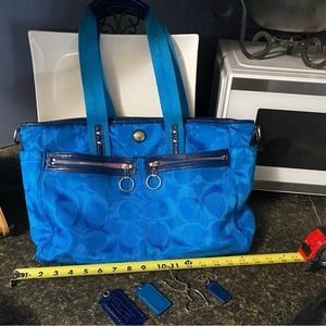 Pre-loved poppy diaper bag